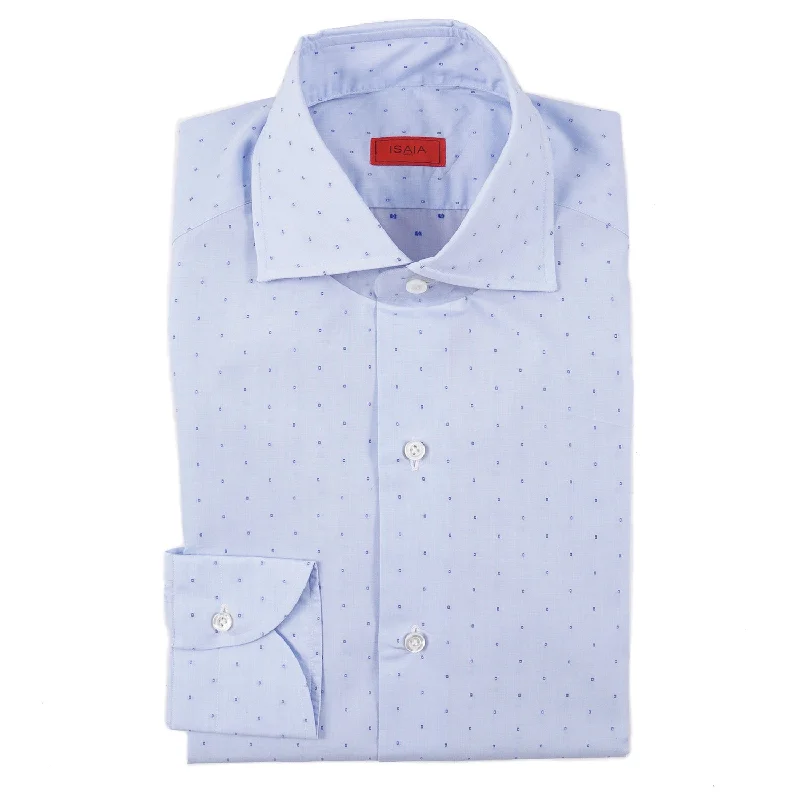 Isaia Modern 'Mix Fit' Lightweight Cotton Shirt Refined Men's European