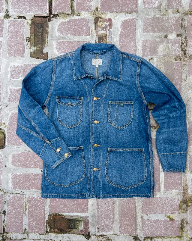 Denim Barn Jacket - Washed Indigo Refined Men's Velvet