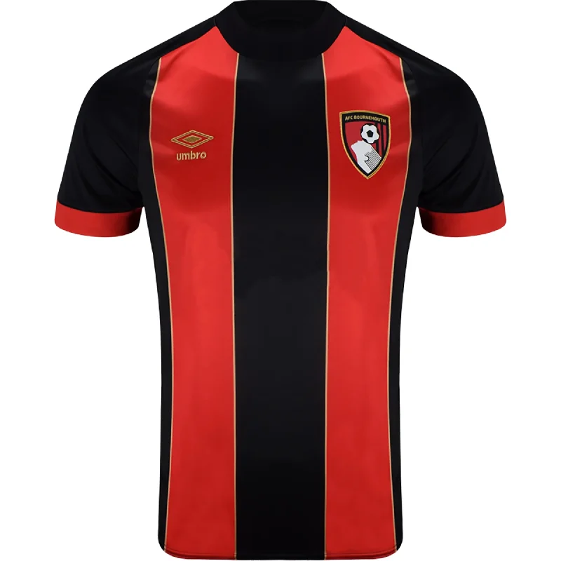 Umbro AFC Bournemouth Home Jersey 24/25 (Red/Black) Stylish Men's Neon