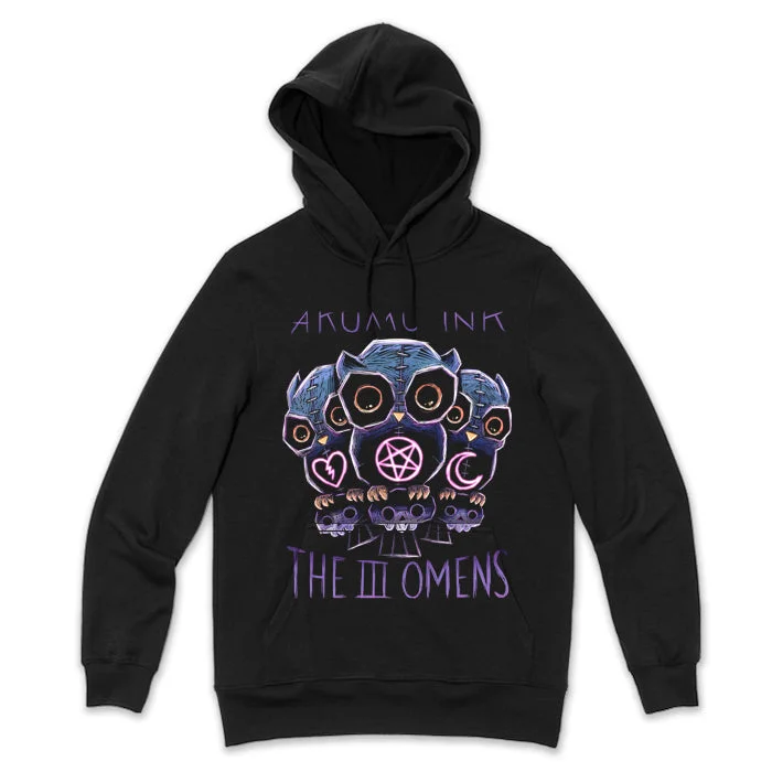 The 3 Omens Hoodie Youthful Men's Anime