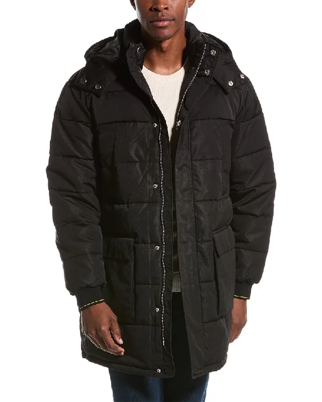 Armani Exchange Heavyweight Coat Minimalist Men's Casual 