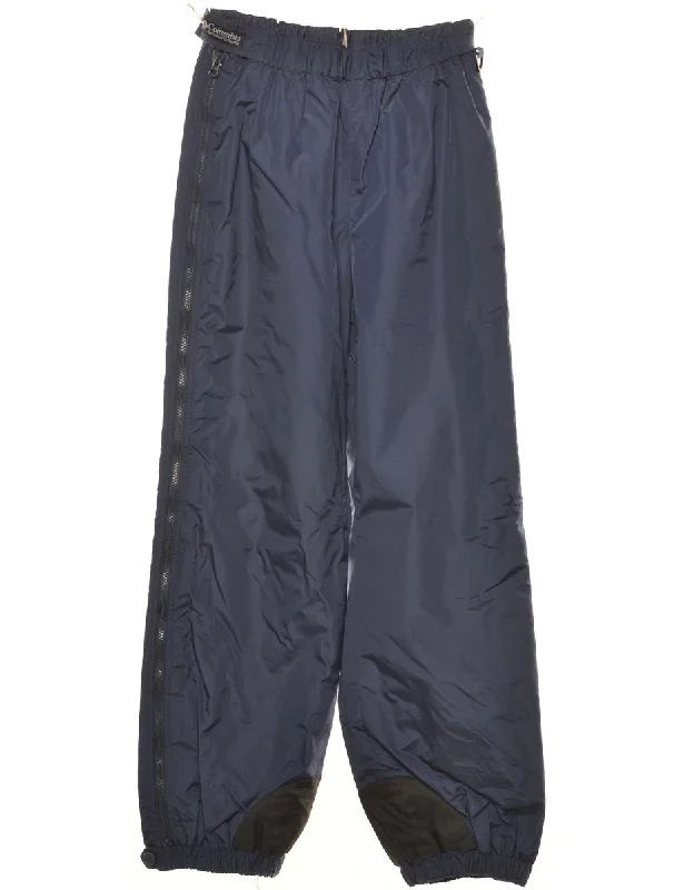 Columbia Navy Ski Trousers - W22 L30 Laid