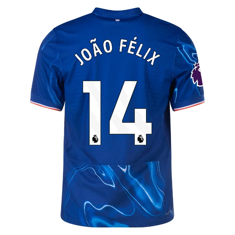 Nike Chelsea Authentic Joao Felix Home Jersey w/ EPL Patch 24/25 (Rush Blue/Team Orange) Cozy Men's Sherpa Nike Chelsea Authentic Joao Felix Home Jersey w/ EPL Patch 24/25 (Rush Blue/Team Orange) Cozy Men's Sherpa