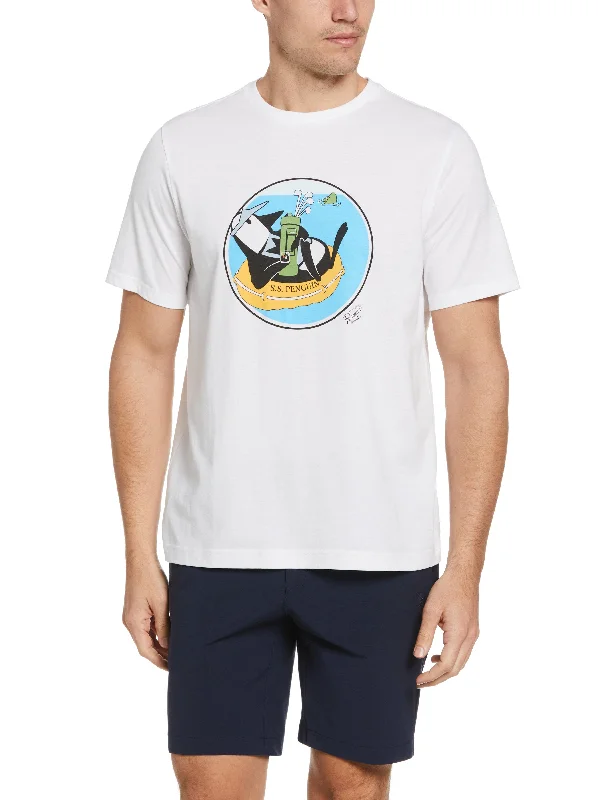 Men's Shipwreck Pete Graphic Golf T-Shirt Preppy Men's College