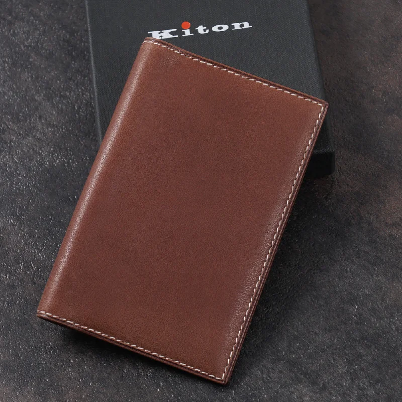 Kiton Mini Travel Wallet with Address Book Dapper Men's 1920S