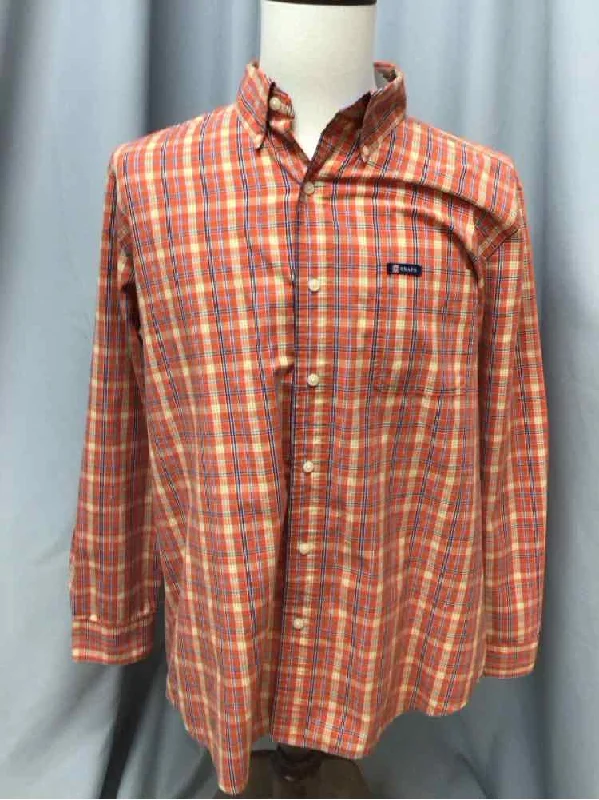 SIZE LARGE CHAPS Men's SHIRTS Sharp Men's Italian