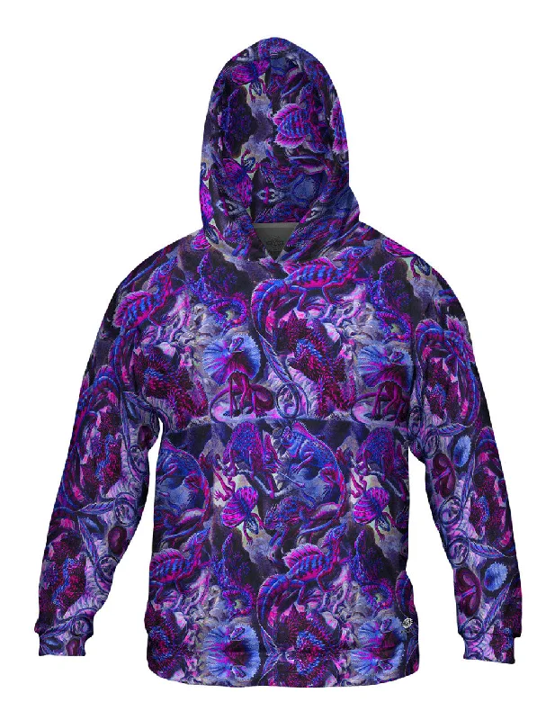 Ernst Haeckel - "Lacertilia Neon" (1904) Cozy Men's Sherpa