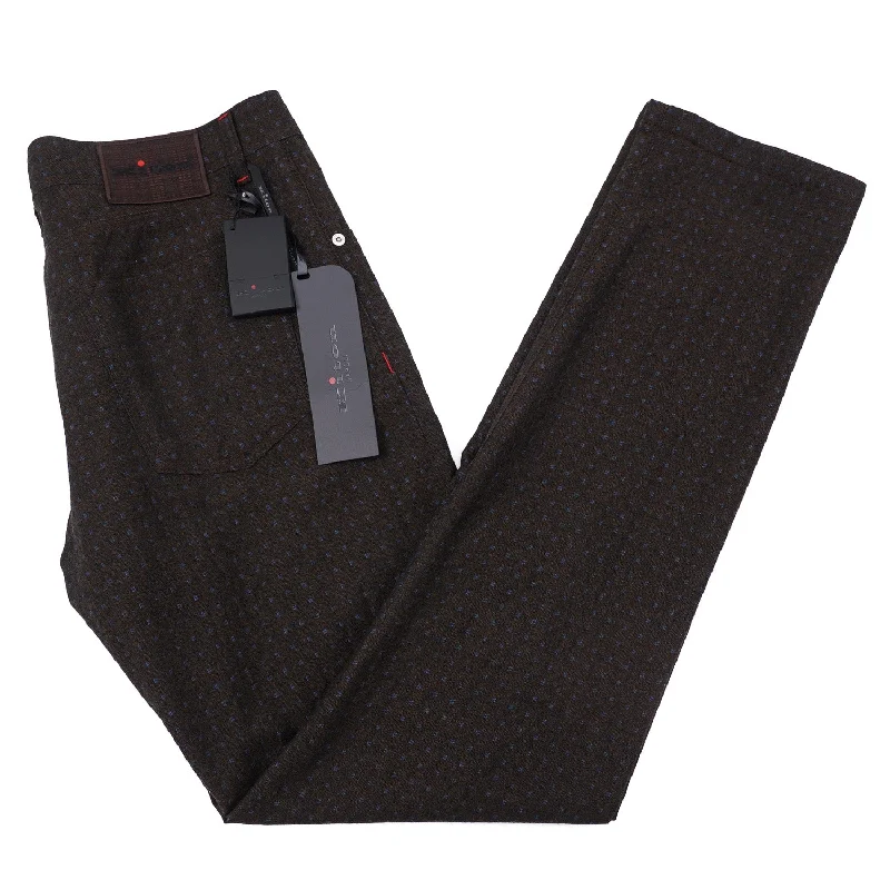 Kiton Slim Fit Five-Pocket Wool Pants Casual Men's Japanese 