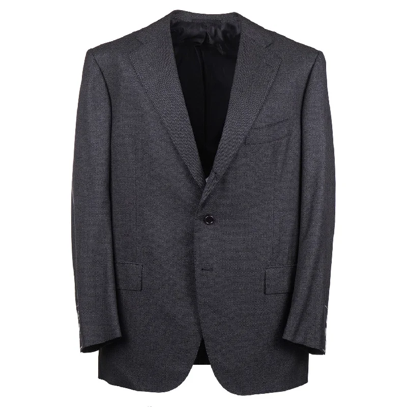 Cesare Attolini Slim-Fit Wool Suit Youthful Men's Anime