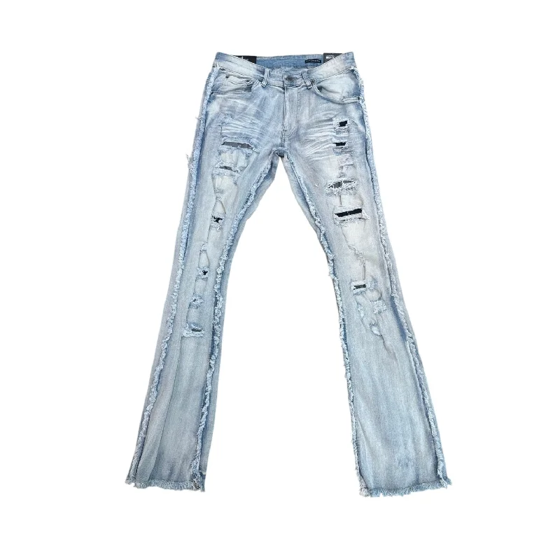 Copper Rivet Stacked Jean (Light Sand Blue) Relaxed Men's Australian 