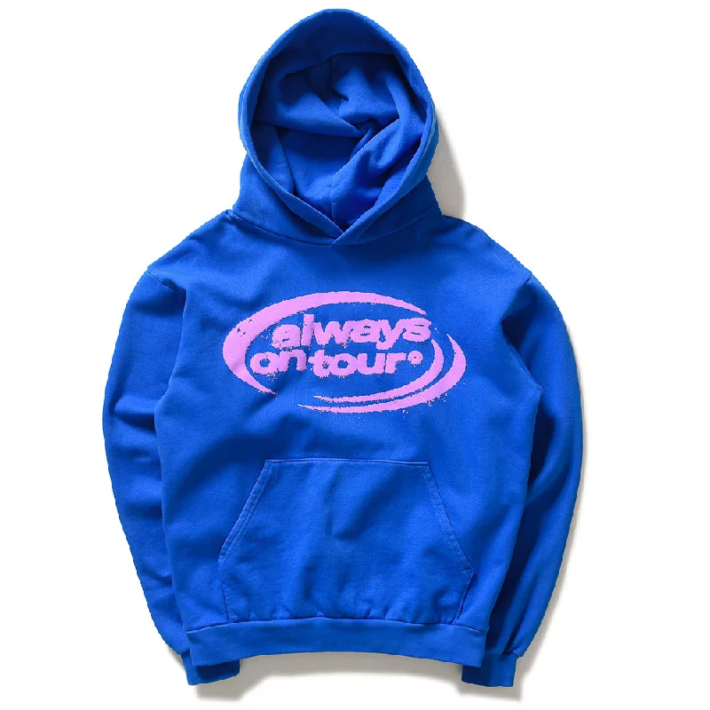 Always On Tour Spinner Hoodie - Cerulean Earthy Men's Sustainable 