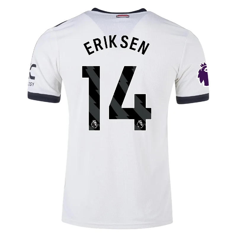adidas Manchester United Christian Eriksen Authentic Third Jersey w/ EPL Patch 24/25 (Off White) Cclassic Men's Tweed adidas Manchester United Christian Eriksen Authentic Third Jersey w/ EPL Patch 24/25 (Off White) Cclassic Men's Tweed