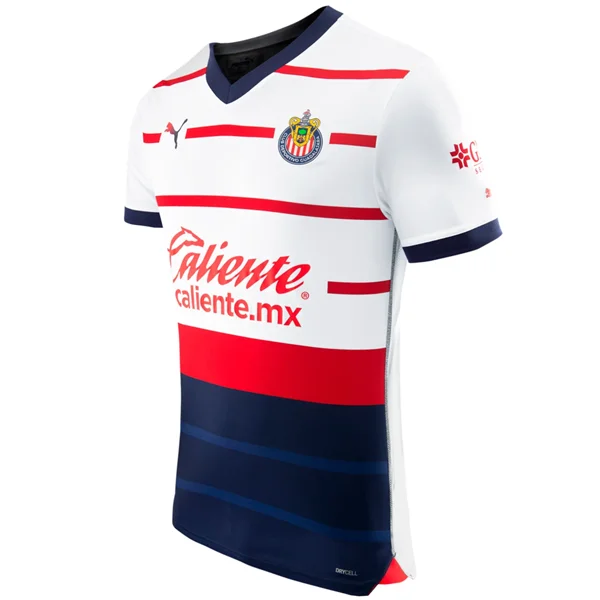 Puma Chivas Authentic Away Jersey 23/24 (Puma White) Hip Men's Urban