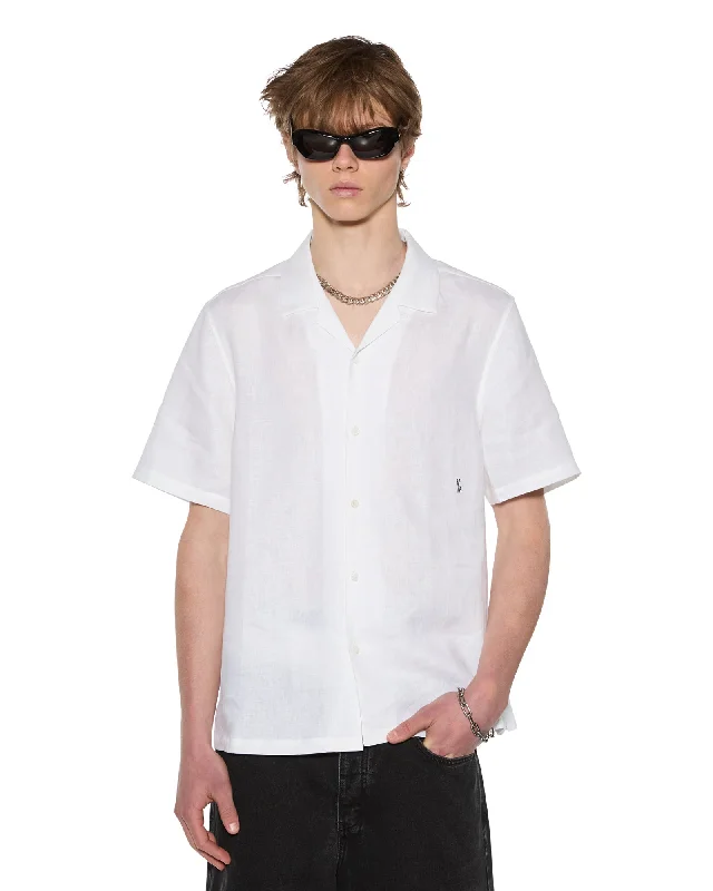 COSTA RESORT SS SHIRT WHITE Relaxed Men's Beach