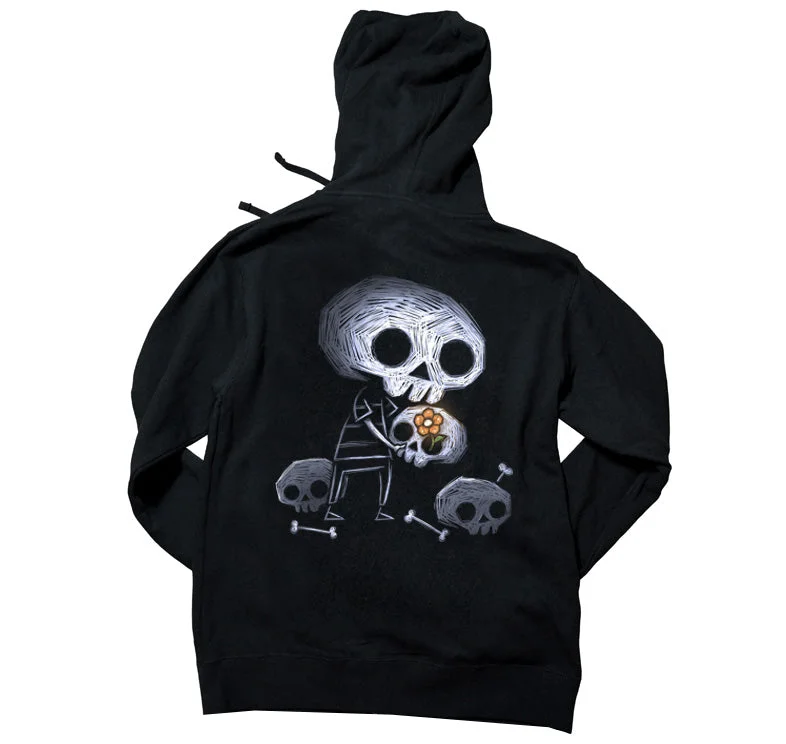 Life in Darkness Hoodie Artistic Men's Hand