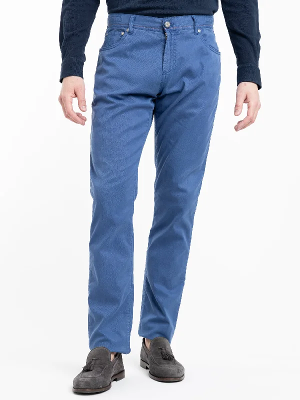 Jay Blue Luxury Denim Sleek Men's Contemporary 