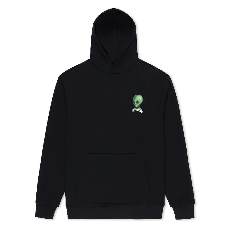 We Come In Peace Hoodie (Black) Relaxed Men's Beach