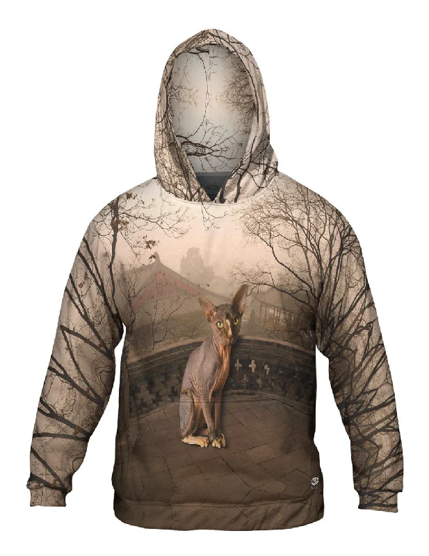 Sphynx Cat Sunset Trendy Men's Scandinavian