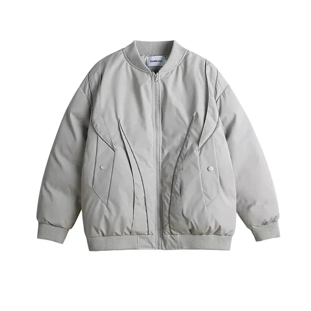 Pilot Thickened Warm Cotton Jacket Elegant Men's Cashmere
