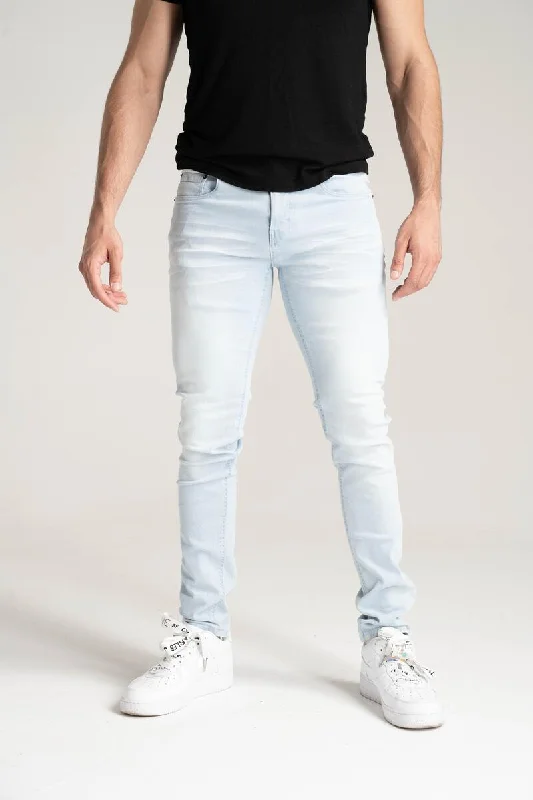 Spark Basic Stretch Jean (Snow Ice) Practical Men's Multi