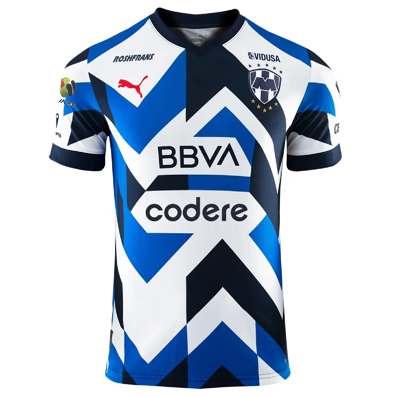 Puma Monterrey Third Jersey w/ Liga MX Patch 23/24 (Puma Team Royal) Sophisticated Men's French Puma Monterrey Third Jersey w/ Liga MX Patch 23/24 (Puma Team Royal) Sophisticated Men's French