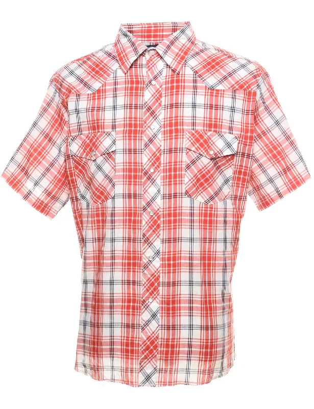 Wrangler Checked Shirt - L Cclassic Men's Tweed