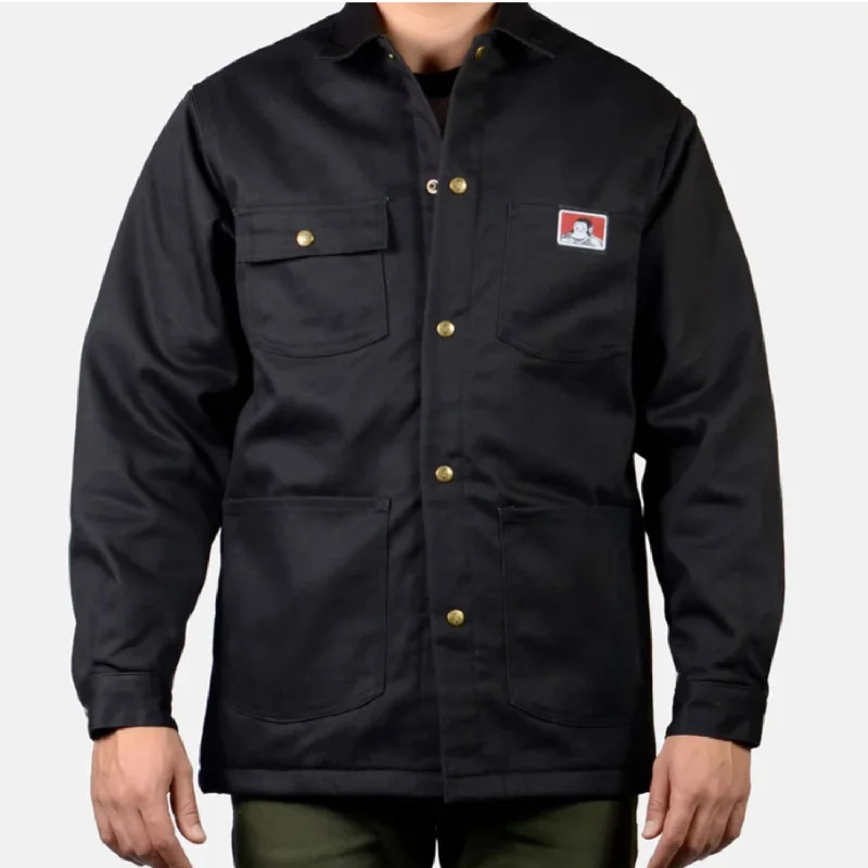 Ben Davis Men's Original Style Snap-Front 5-Pocket Jacket Earthy Men's Hemp