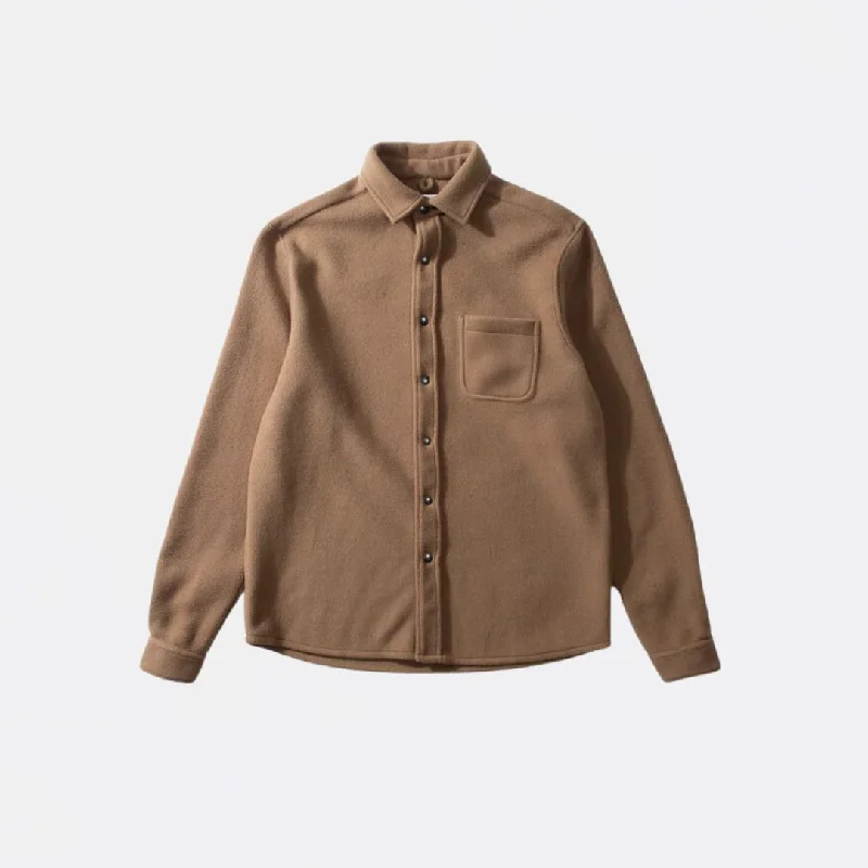 Snow Shirt (Brown) Luxurious Men's High