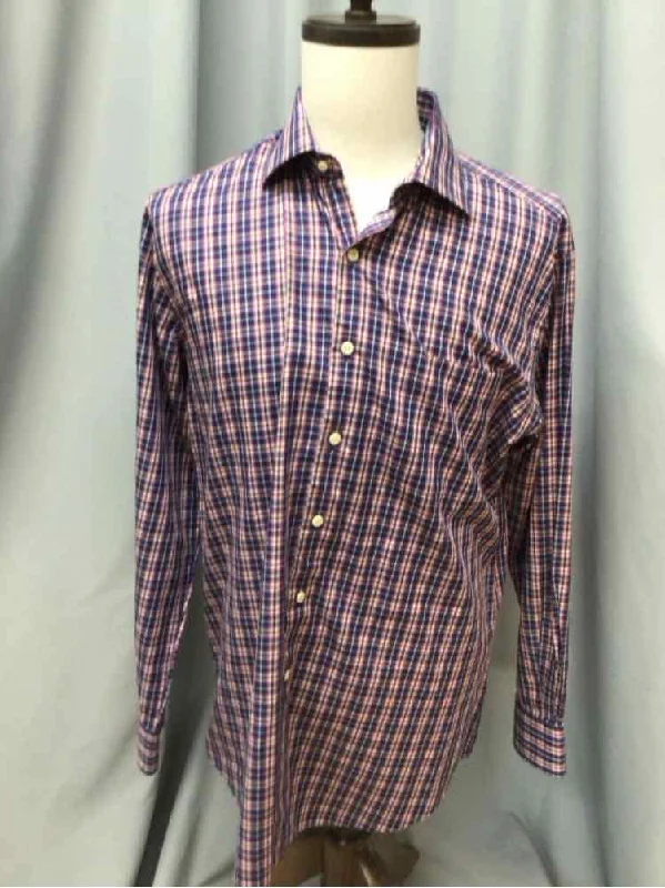 SIZE LARGE PETER MILLAR Men's SHIRTS Luxurious Men's High