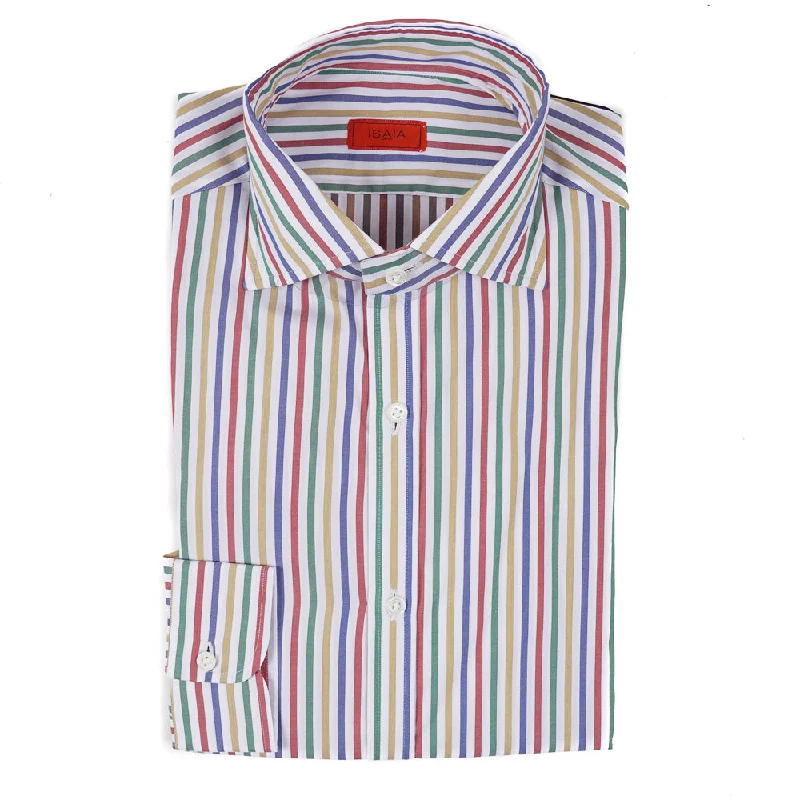 Isaia Slim-Fit Dress Shirt Hip Men's Urban