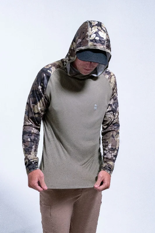 "UPF 50" Summer Cooling Hoodie Modern Men's Tech