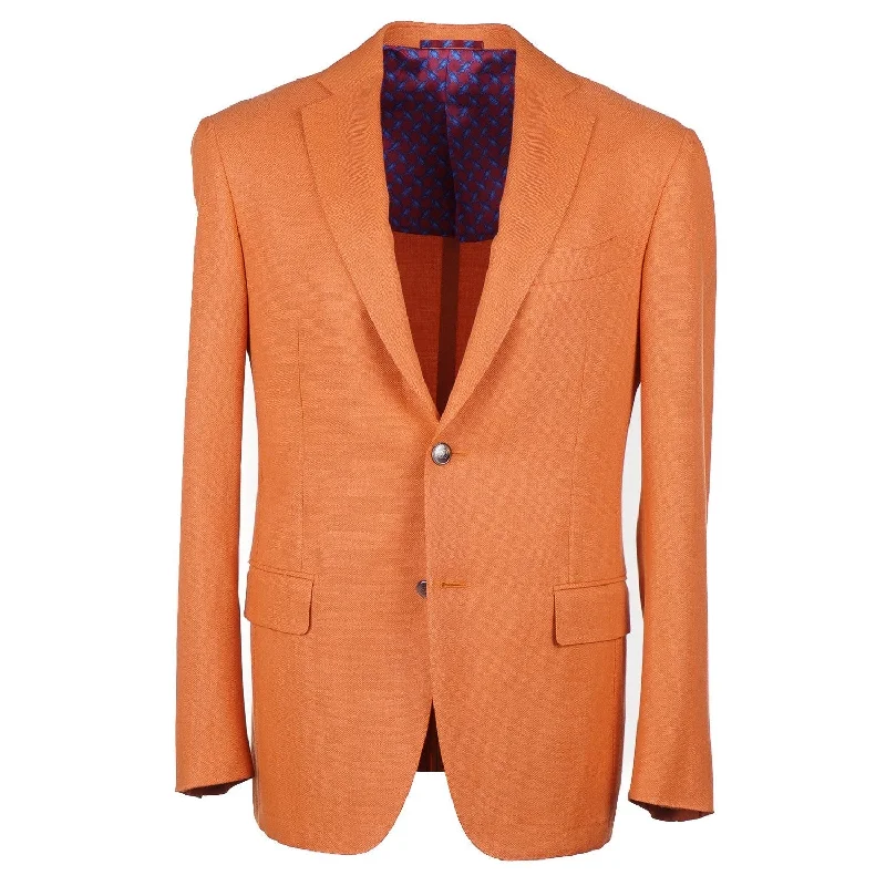 Zilli Wool Silk and Cashmere Sport Coat Casual Men's Japanese 