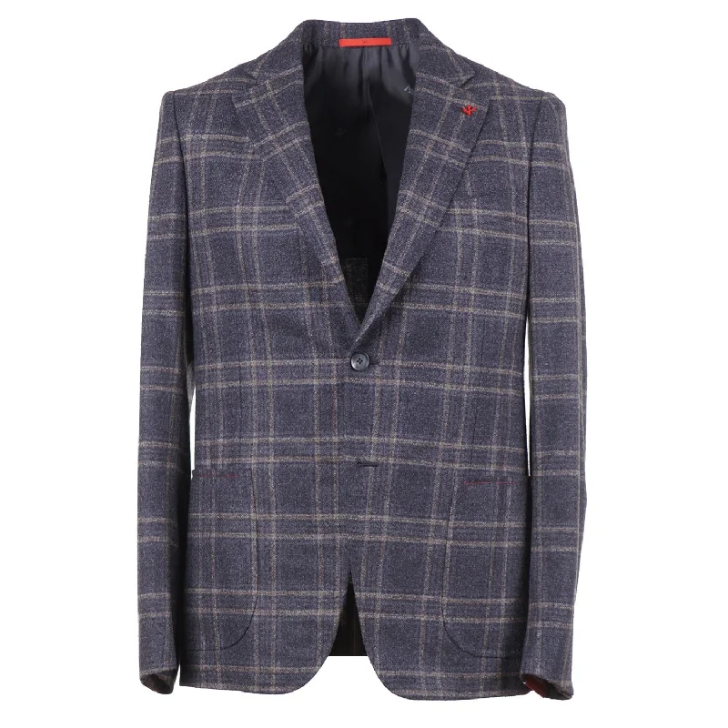 Isaia Slim-Fit Boucle Wool Sport Coat Business