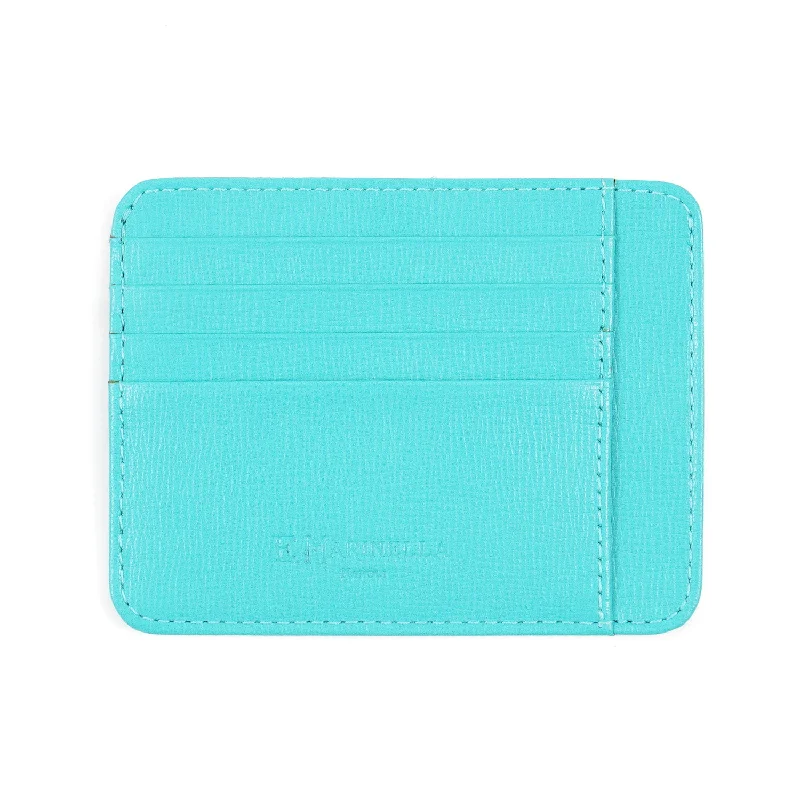 E.Marinella Credit Card Holder in Saffiano Leather Monochromatic All