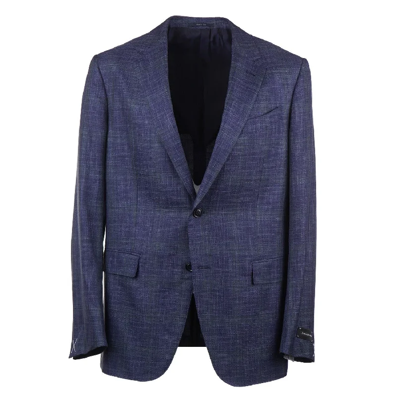 Ermenegildo Zegna Wool and Silk Sport Coat Elegant Men's Cashmere