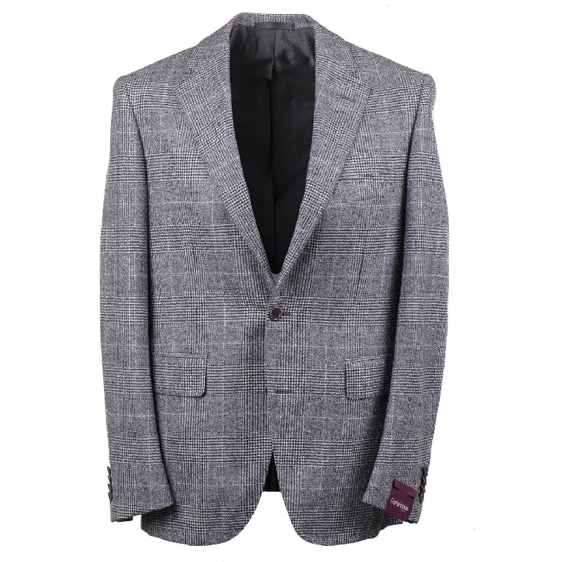 Sartoria Partenopea Blue Glen Plaid Sport Coat Sporty Men's Athleisure 