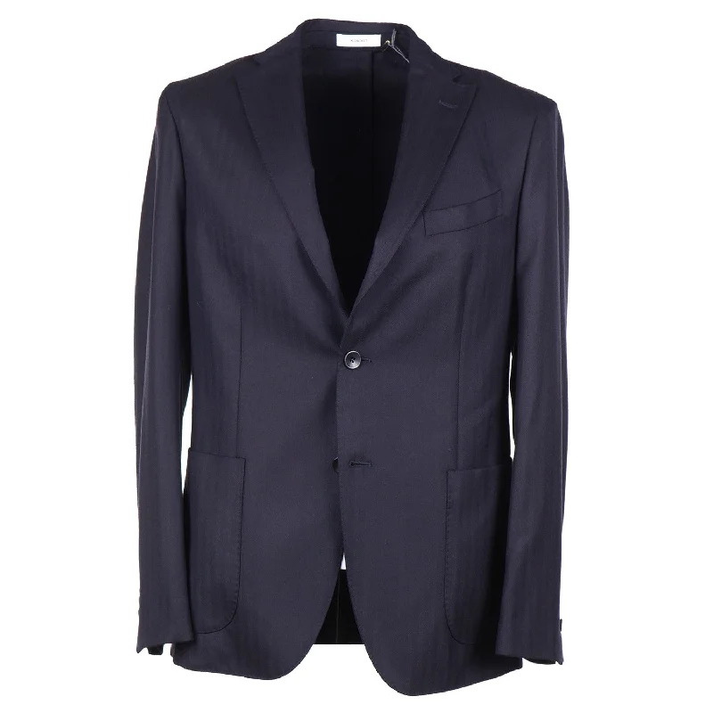 Boglioli Stretch Jersey Wool K-Jacket Sophisticated Men's French