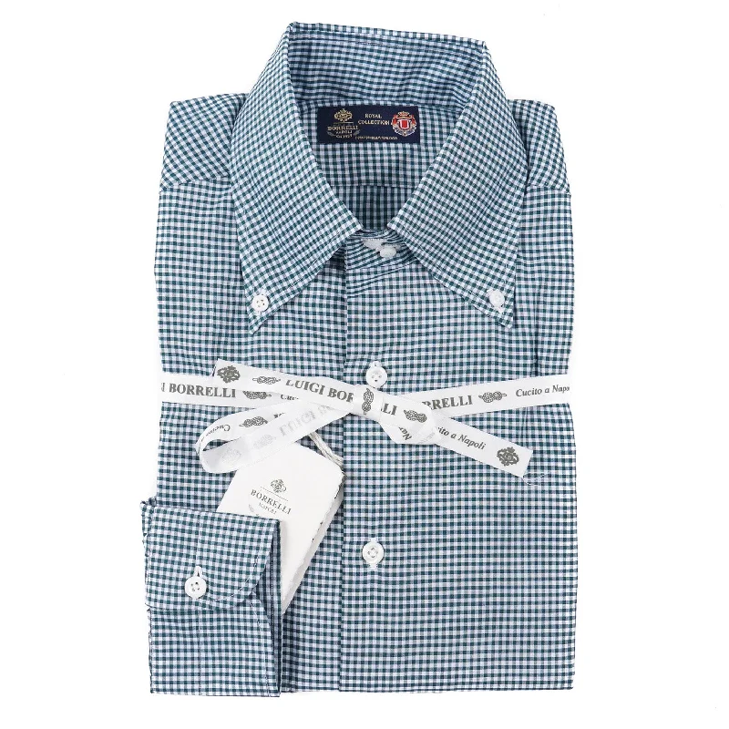 Luigi Borrelli Royal Collection Cotton Shirt Sporty Men's Athleisure 