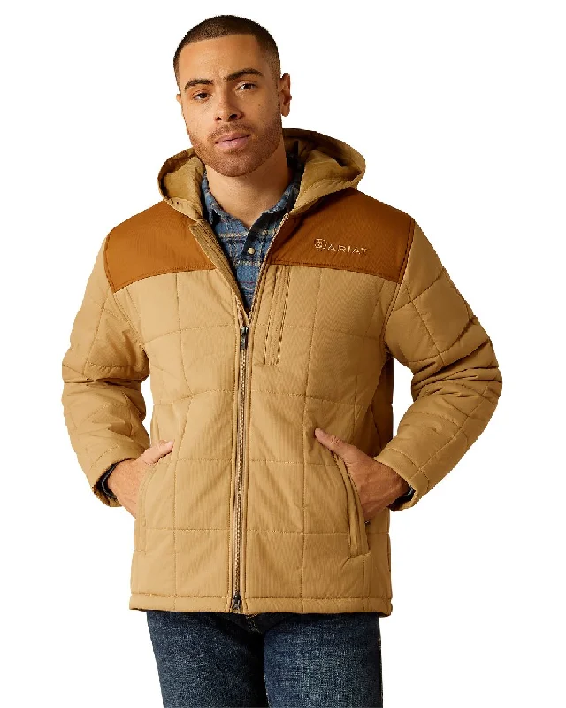 Ariat Mens Crius Hooded Insulated Jacket Refined Men's Classic 