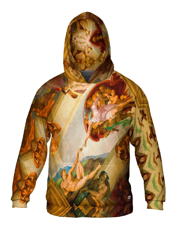 Michelangelo - "Creation of Adam" 001 Dynamic Men's High