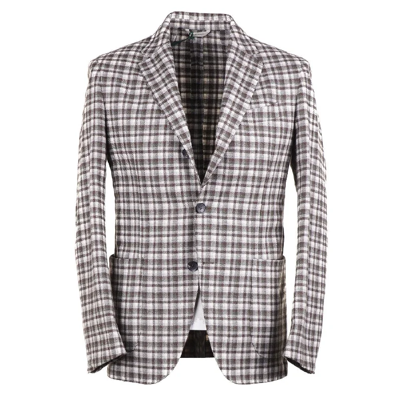 Luigi Borrelli Soft-Constructed Flannel Sport Coat Adventure