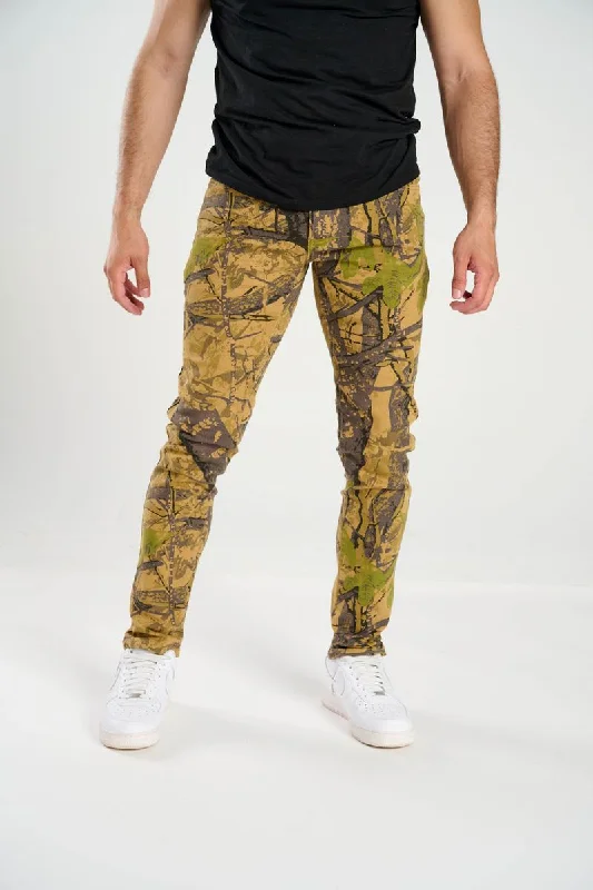Spark Stretch Camo Jean (Timber) Laid