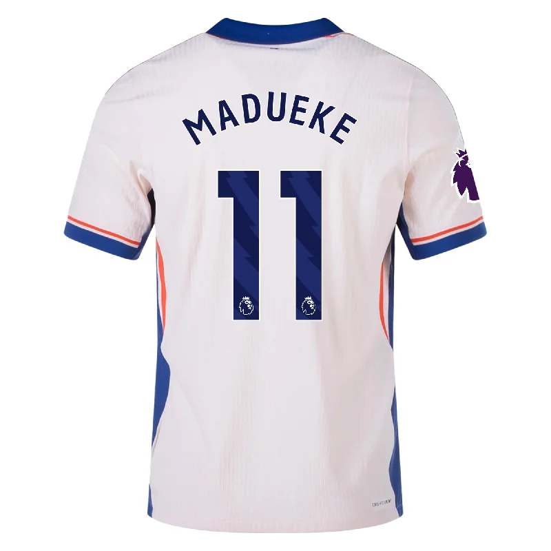 Nike Chelsea Authentic Noni Madueke Away Jersey w/ EPL Patch 24/25 (Guava Ice/Rush Blue) Practical Men's Multi