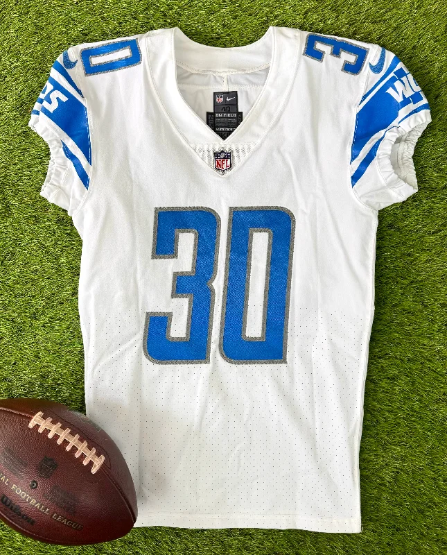 Detroit Lions 2022 Game Issued Jamaal Williams NFL Football Jersey (40/Medium) Relaxed Men's Australian Detroit Lions 2022 Game Issued Jamaal Williams NFL Football Jersey (40/Medium) Relaxed Men's Australian