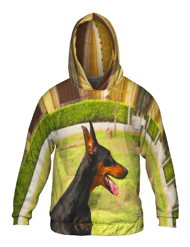 Joyous Doberman Pinscher Vintage Men's 1970S Disco