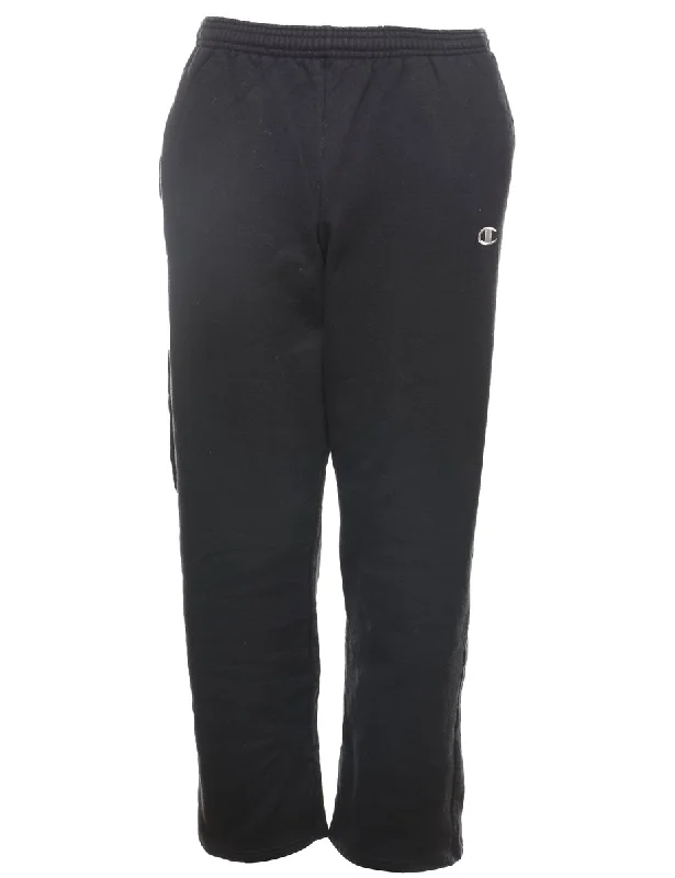 Champion Black Classic Jogging Bottoms - W28 L38 Trendy Men's Bucket