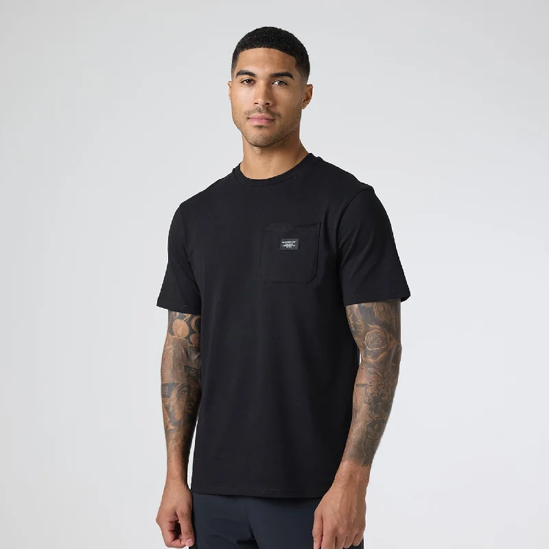 Pocket T-Shirt | Black Gym