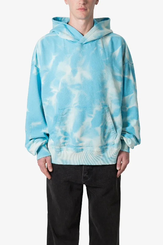 Water Wash Hoodie - Blue British Gentleman Style