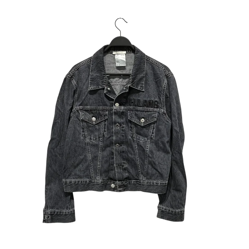 Helmut Lang/Deck Jkt/XL/Denim/IDG/H.LANG embroidery Elegant Men's Cashmere