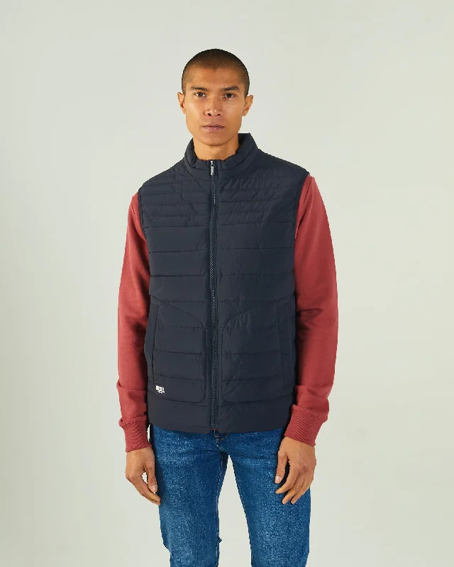 Bastien Gilet Space Navy Classic Men's Pin